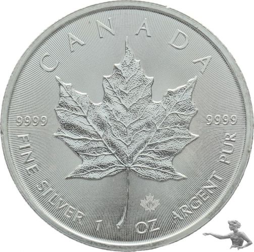 Kanada 5 Dollars 2016 Maple Leaf - 1 Unze Feinsilber
